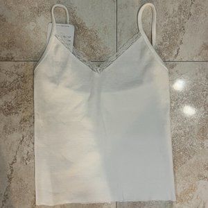 BRANDY MELLVILE CLASSIC WHITE TANK
